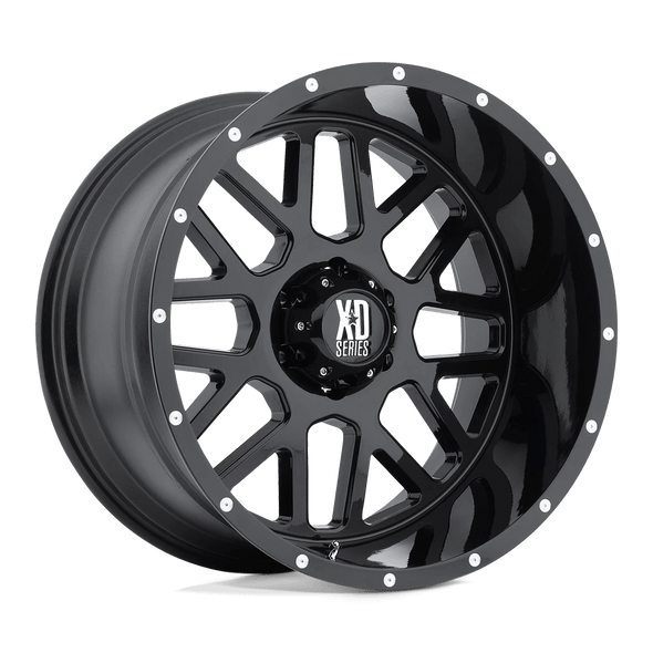 XD XD820 GRENADE 17x8.5 ET0 6x139.7 106.10mm SATIN BLACK (Load Rated 1134kg)