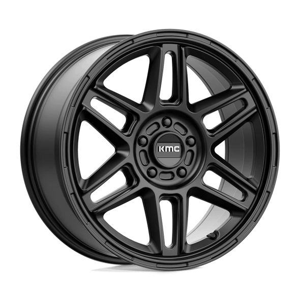 KMC KM716 NOMAD 18x8 ET38 5x114 72.56mm SATIN BLACK (Load Rated 816kg)