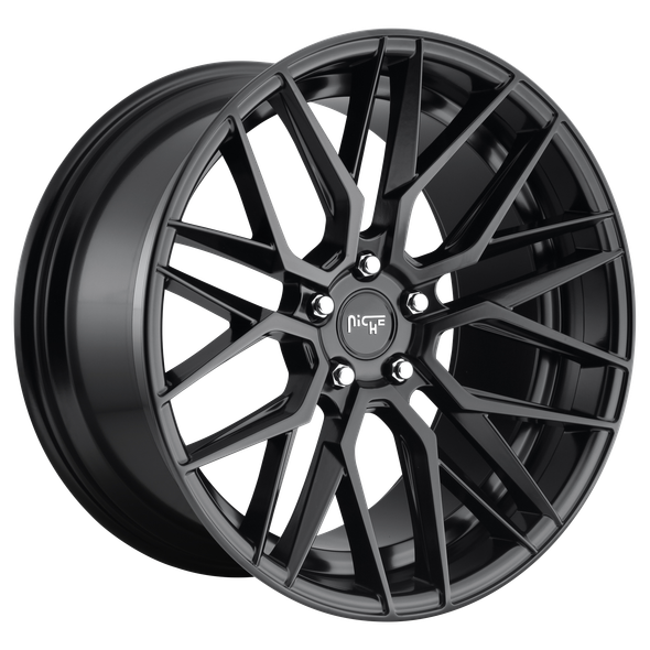Niche M190 GAMMA 19x9.5 ET35 5x114.3 72.56mm MATTE BLACK (Load Rated 816kg)