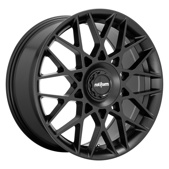 Rotiform R165 BLQ-C 19x8.5 ET35 5x112/120 72.56mm MATTE BLACK (Load Rated 726kg)