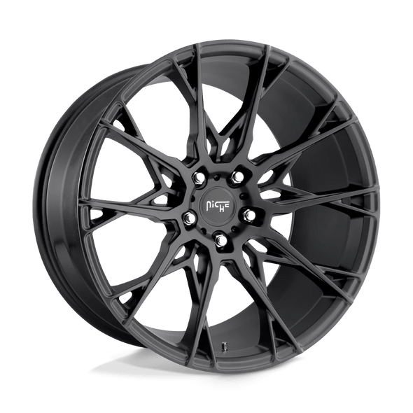 Niche M183 STACCATO 20x10 ET40 5x120 72.56mm MATTE BLACK (Load Rated 726kg)