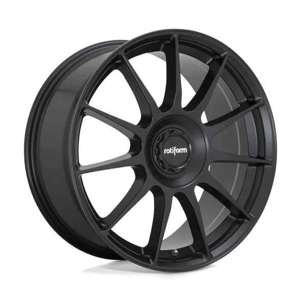 Rotiform R168 DTM 19x8.5 ET45 5x108/114.3 72.56mm SATIN BLACK (Load Rated 726kg)