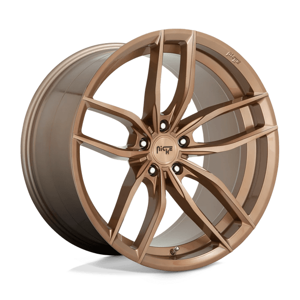 Niche M202 VOSSO 19x9.5 ET35 5x114 72.56mm GLOSSY BRONZE BRUSHED (Load Rated 816kg)