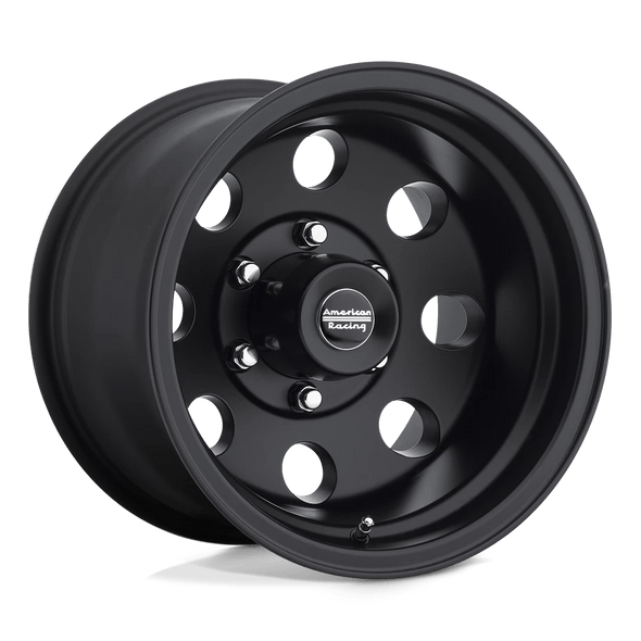 American Racing AR172 BAJA 15x7 ET-6 5x127 83.06mm SATIN BLACK (Load Rated 907kg)