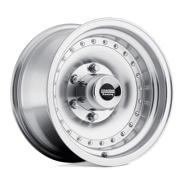 American Racing AR61 OUTLAW I 15x10 ET-38 5x114 83.06mm MACHINED W/ CLEAR COAT (Load Rated 862kg)