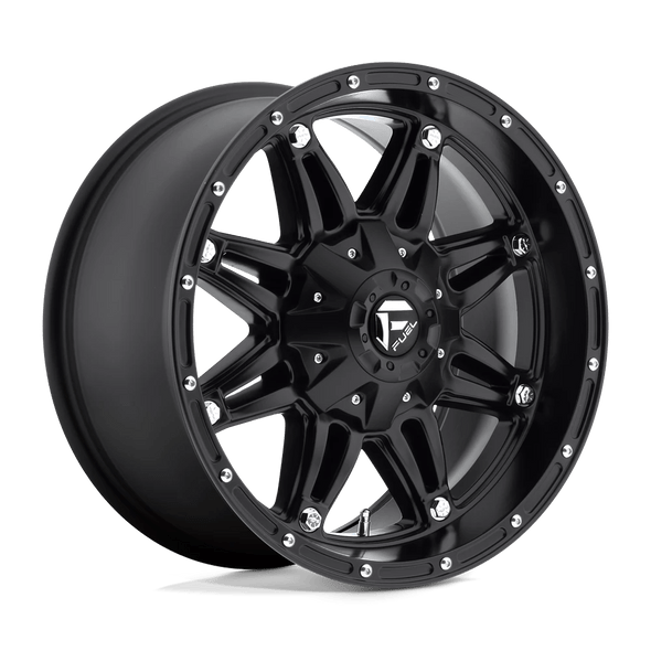 Fuel D531 HOSTAGE 17x8.5 ET38 5x114.3/120 72.56mm MATTE BLACK (Load Rated 862kg)