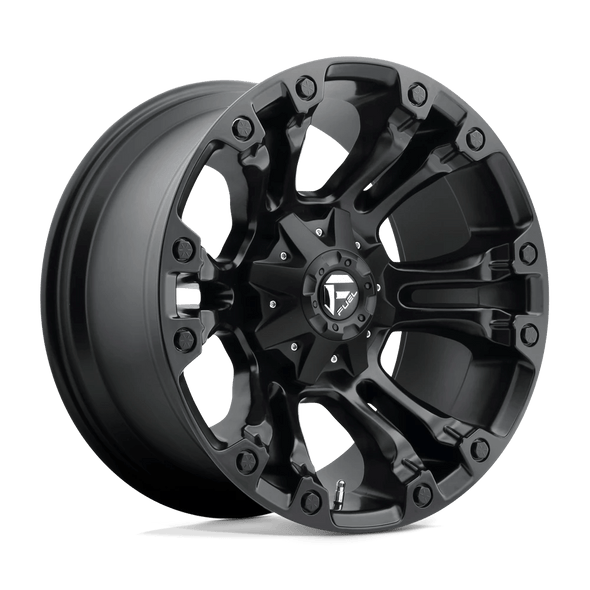 Fuel D560 VAPOR 20x10 ET-18 6x135/139.7 106.10mm MATTE BLACK (Load Rated 1134kg)