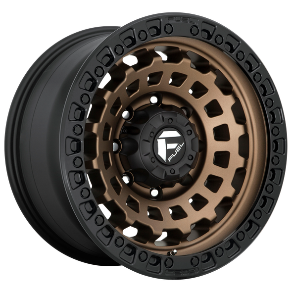 Fuel D634 ZEPHYR 18x9 ET-12 5x150 110.10mm MATTE BRONZE BLACK BEAD RING (Load Rated 1134kg)