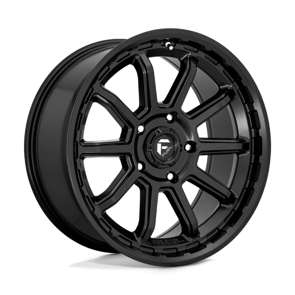 Fuel D689 TORQUE 18x9 ET-12 6x139.7 106.10mm MATTE BLACK (Load Rated 1134kg)