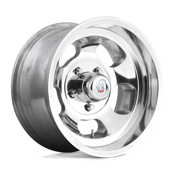 US MAGS U101 INDY 15x8 ET0 5x114 72.56mm HIGH LUSTER POLISHED (Load Rated 726kg)