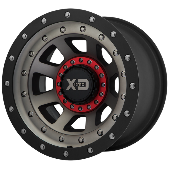 XD XD137 FMJ 20x9 ET0 5x127/139.7 78.10mm SATIN BLACK W/ DARK TINT (Load Rated 1134kg)