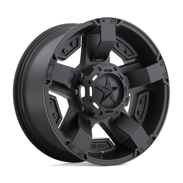 XD XD811 ROCKSTAR II 17x9 ET-12 6x135/140 106.10mm MATTE BLACK W/ ACCENTS (Load Rated 1134kg)