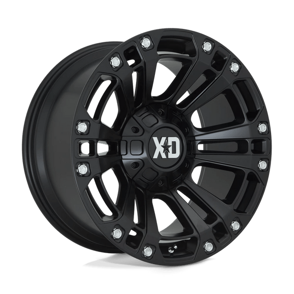 XD XD851 MONSTER 3 20x9 ET18 6x135/139.7 106.10mm SATIN BLACK (Load Rated 1134kg)