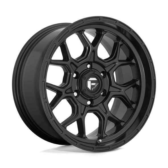 Fuel D670 TECH 17x9 ET01 5x127 71.50mm MATTE BLACK (Load Rated 1134kg)