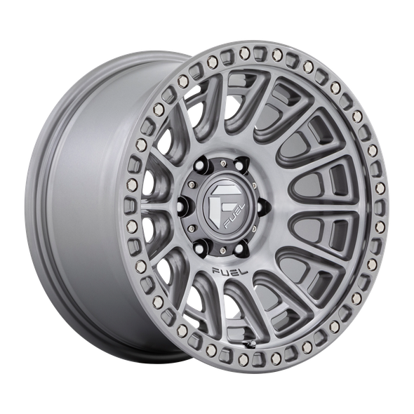 Fuel D833 CYCLE 17x9 ET1 6x139.7 106.10mm PLATINUM (Load Rated 1134kg)