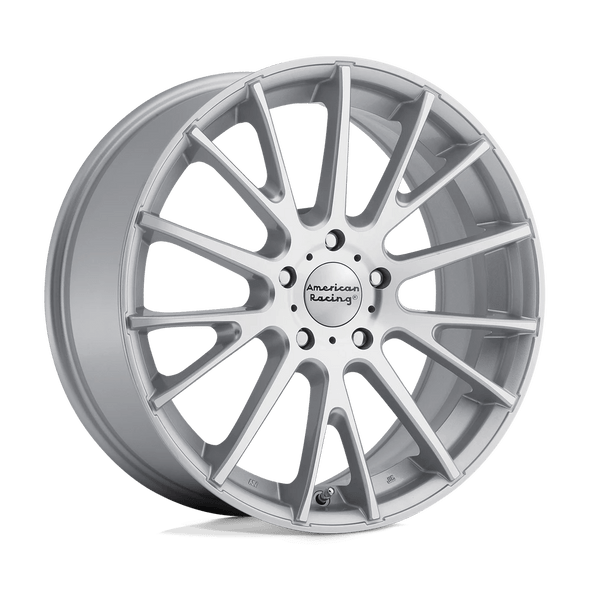 American Racing AR904 18x8 ET45 5x114 72.56mm SILVER MACHINED (Load Rated 581kg)