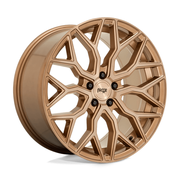 Niche M263 MAZZANTI 20x10.5 ET27 5x112 66.56mm BRONZE BRUSHED (Load Rated 816kg)