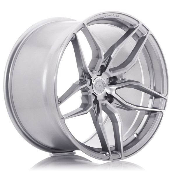 Concaver CVR3 19x8 ET20-40 CUSTOM PCD Brushed Titanium