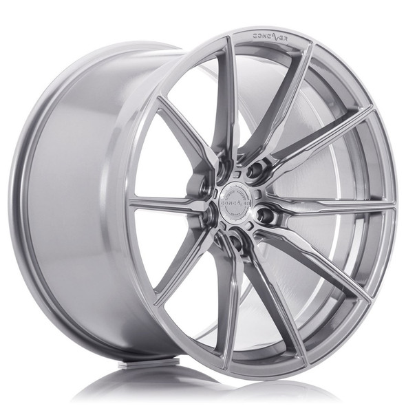 Concaver CVR4 19x8 ET20-40 CUSTOM PCD Brushed Titanium