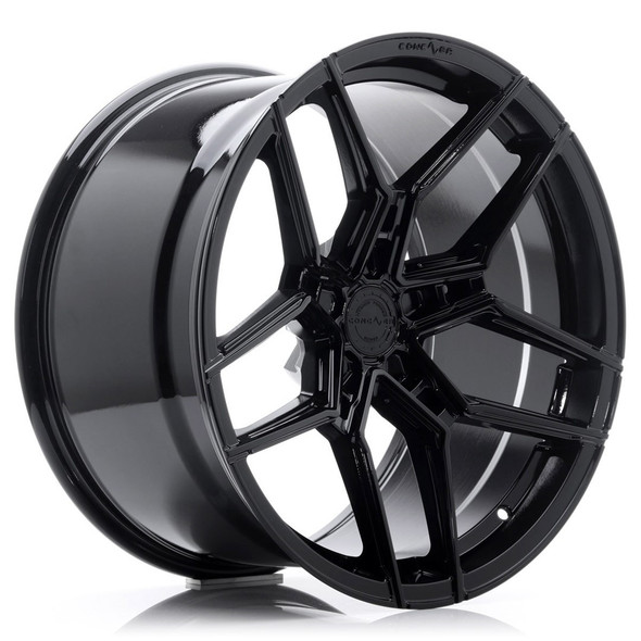 Concaver CVR5 19x10 ET20-51 CUSTOM PCD Platinum Black