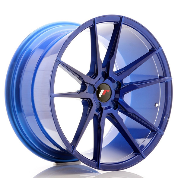 JR Wheels JR21 20x11 ET20-30 5H CUSTOM PCD Platinum Blue