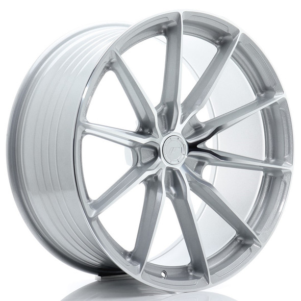 JR Wheels JR37 21x10.5 ET10-46 5H CUSTOM PCD Silver Machined