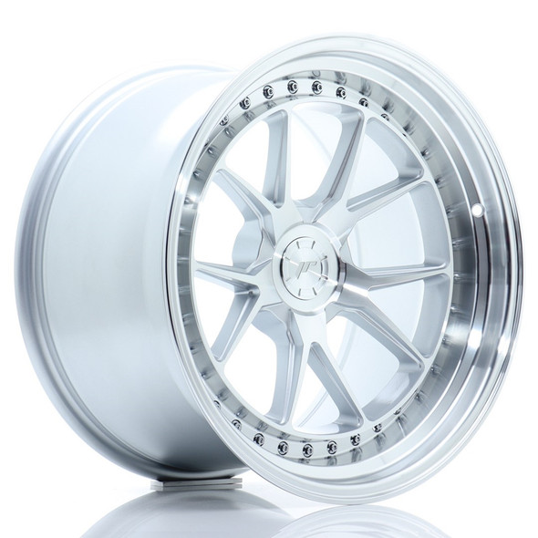 JR Wheels JR39 18x10.5 ET15-22 5H CUSTOM PCD Silver Machined Face