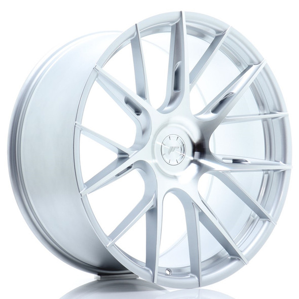 JR Wheels JR42 22x10.5 ET20-40 5H CUSTOM PCD Silver Machined Face