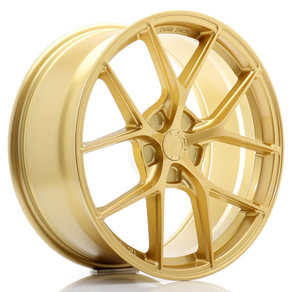 JR Wheels SL01 19x8 ET20-40 5H CUSTOM PCD Gold