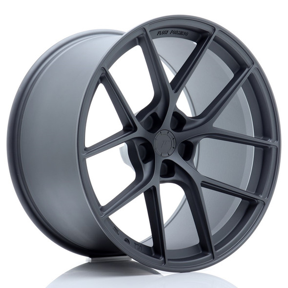 JR Wheels SL01 20x11 ET0-30 5H CUSTOM PCD Matt Gun Metal