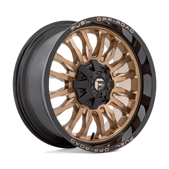 Fuel D797 ARC 20x10 ET-18 5x127/139.7 87.10mm PLATINUM BRONZE W/ BLACK LIP (Load Rated 1134kg)