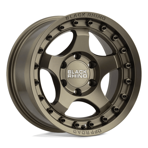 Black Rhino BANTAM 16x8 ET-10 5x127 71.50mm MATTE BRONZE (Load Rated 1111kg)