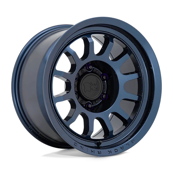 Black Rhino RAPID 17x8.5 ET0 6x139.7 112.10mm MIDNIGHT BLUE (Load Rated 1111kg)