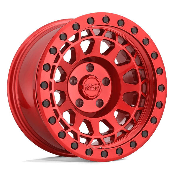Black Rhino PRIMM 17x9 ET0 8x170 125.10mm CANDY RED W/ BLACK BOLTS (Load Rated 1651kg)