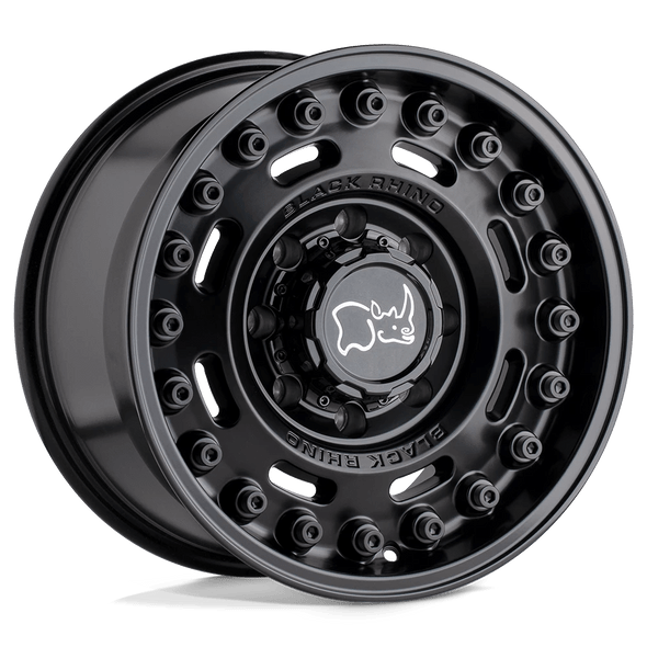 Black Rhino AXLE 17x9.5 ET-18 8x165 125.10mm MATTE BLACK (Load Rated 1651kg)