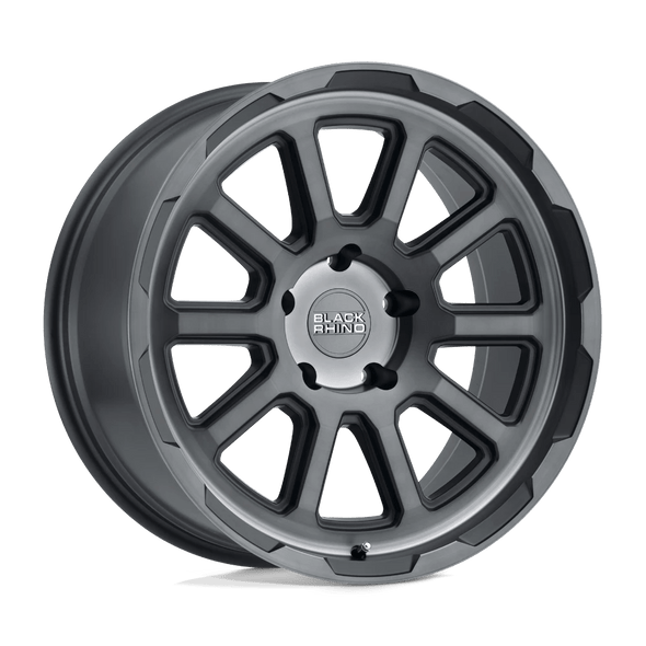 Black Rhino CHASE 18x8 ET10 5x114.3 76.10mm BRUSHED GUNMETAL (Load Rated 1111kg)