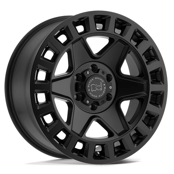 Black Rhino YORK 20x9 ET12 5x150 110.10mm MATTE BLACK (Load Rated 1020kg)