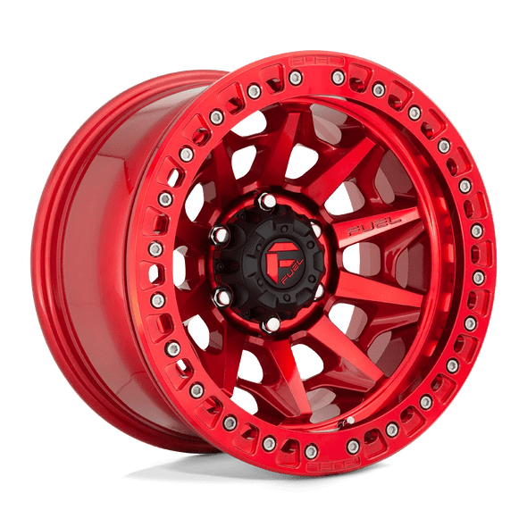 Fuel D113 COVERT BEADLOCK 17x9 ET-15 6x139.7 106.10mm CANDY RED (Load Rated 1134kg)