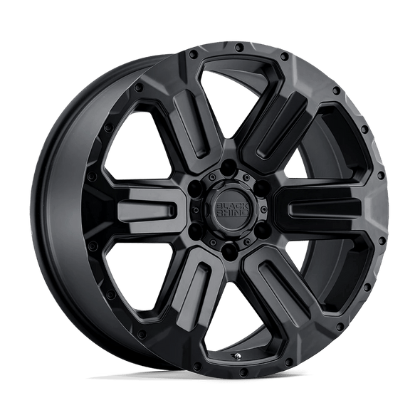 Black Rhino WANAKA 20x9 ET35 6x132 74.50mm MATTE BLACK (Load Rated 1134kg)