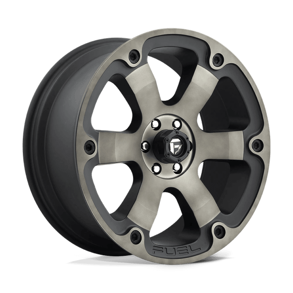 Fuel D564 BEAST 20x9 ET01 8x170 125.10mm MATTE BLACK DOUBLE DARK TINT (Load Rated 1587kg)