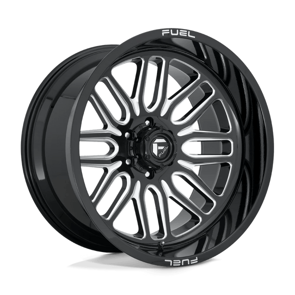 Fuel D662 IGNITE 22x12 ET-43 6x135 87.10mm GLOSS BLACK MILLED (Load Rated 1043kg)