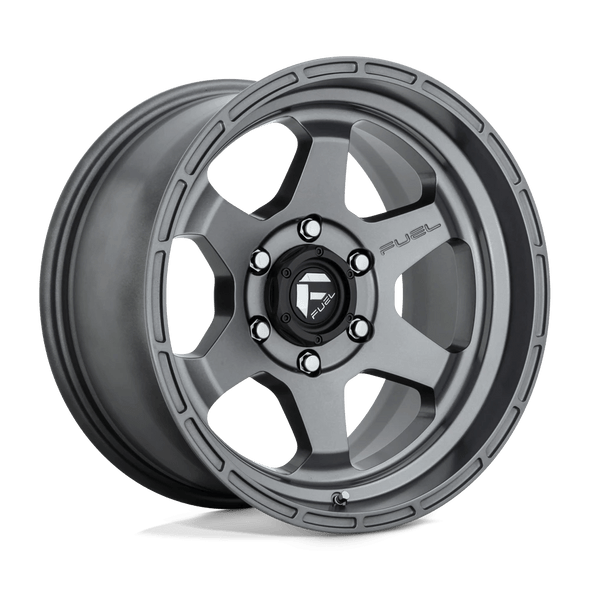 Fuel D665 SHOK 18x9 ET01 6x139.7 106.10mm MATTE GUN METAL (Load Rated 1134kg)