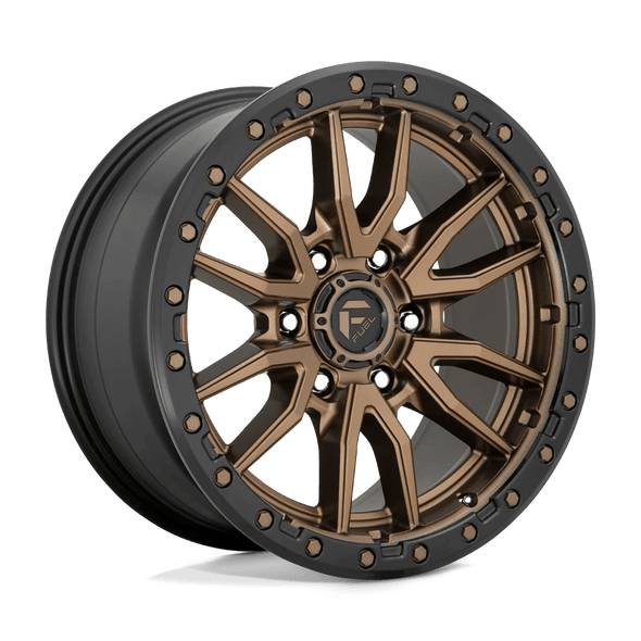 Fuel D681 REBEL 17x9 ET-12 6x135 87.10mm MATTE BRONZE BLACK BEAD RING (Load Rated 1043kg)