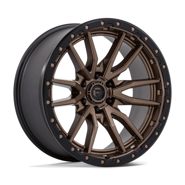 Fuel D681 REBEL 22x10 ET-13 6x135 87.10mm MATTE BRONZE BLACK BEAD RING (Load Rated 1043kg)