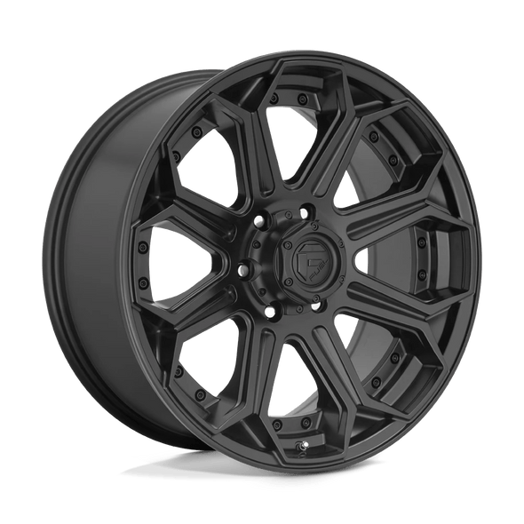 Fuel D706 SIEGE 20x9 ET01 5x127 71.50mm MATTE BLACK (Load Rated 1134kg)