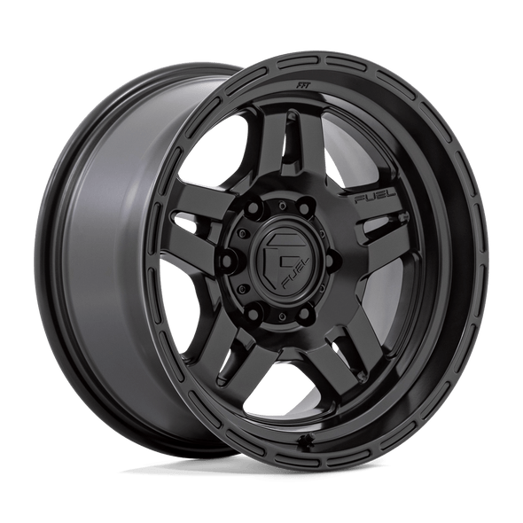 Fuel D799 OXIDE 17x8.5 ET-10 5x127 71.50mm BLACKOUT (Load Rated 1134kg)