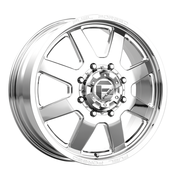Fuel DE09 FF09D 20x8.25 ET105 8x200 142.00mm POLISHED (Load Rated 1361kg)