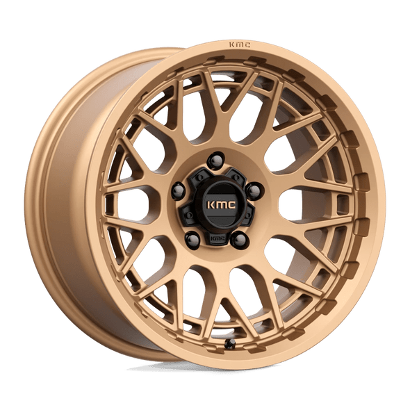 KMC KM722 TECHNIC 18x9 ET18 6x140 106.10mm MATTE BRONZE (Load Rated 1134kg)