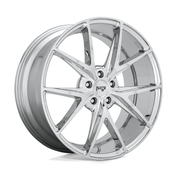 Niche M248 MISANO 22x9 ET35 5x120 72.56mm CHROME (Load Rated 907kg)