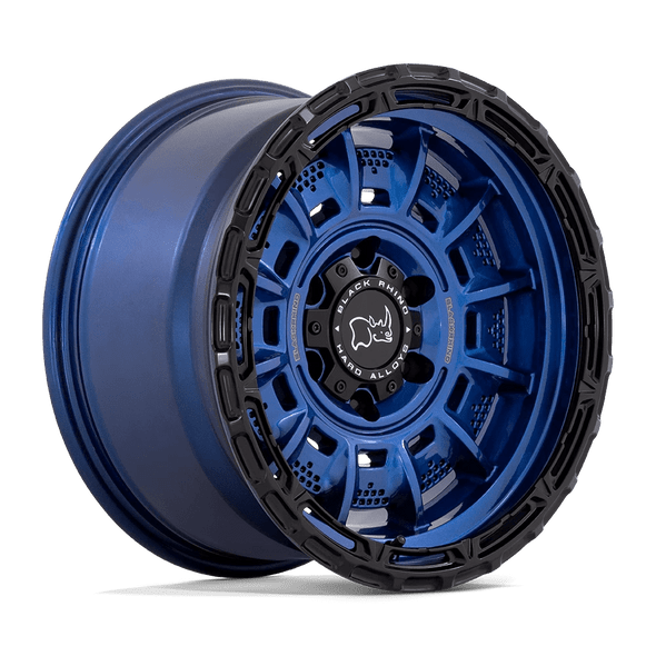 Black Rhino LEGION 17x9 ET-12 5x127 71.50mm COBALT BLUE W/ BLACK LIP (Load Rated 1134kg)